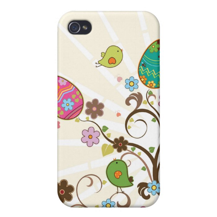 Beautifull East Eggs Design Covers For iPhone 4