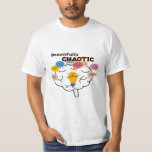 Beautifully Chaotic – ADHD Brain Illustration T-Shirt