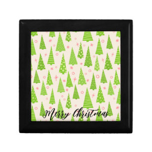 Beautifully Decorated Christmas Tree Gift Box