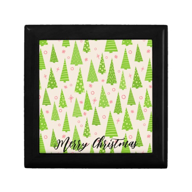  Beautifully Decorated Christmas Tree  Gift Box (Front)