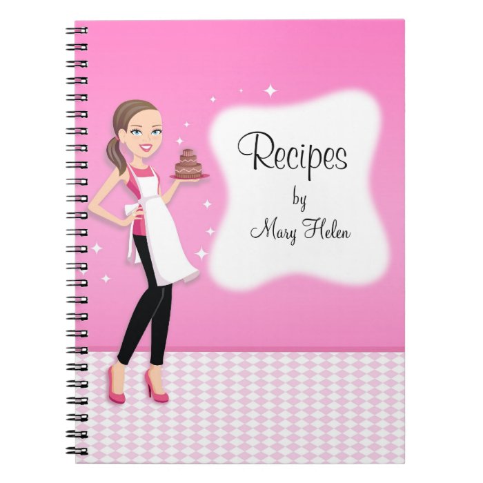Beautifully Illustrated Recipe Jounal Notebook