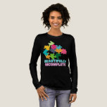 Beautifully Incomplete Colorful Puzzle Piece Tri-Blend Shirt