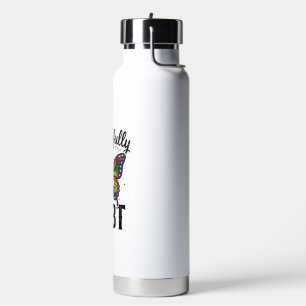 Beautifully LGBT Butterfly Vintage Pride Shirt_1 Water Bottle