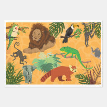 beautifully printed wrapping paper