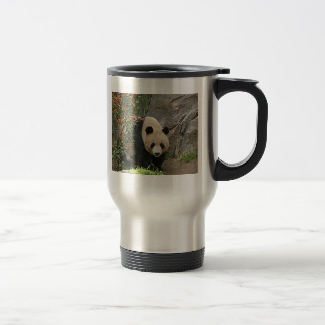 BeautifulPandaBear Travel Mug (Right)