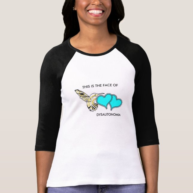 Beauty and Dysautonomia T-Shirt (Front)