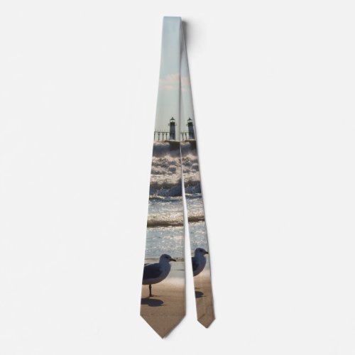Beauty And Force Neck Tie