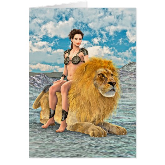 Beauty and Lion (Front)