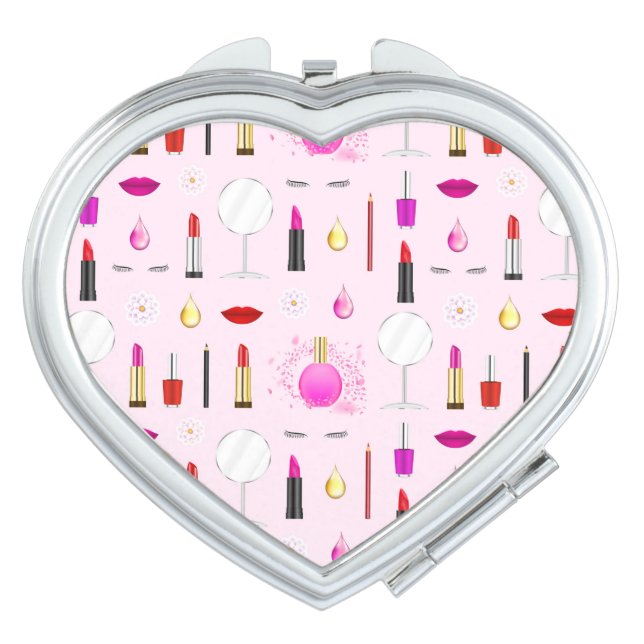 Beauty and makeup compact mirror (Front)