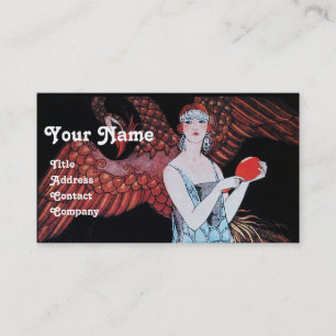 BEAUTY AND PHOENIX,FASHION DESIGNER MAKE UP ARTIST BUSINESS CARD
