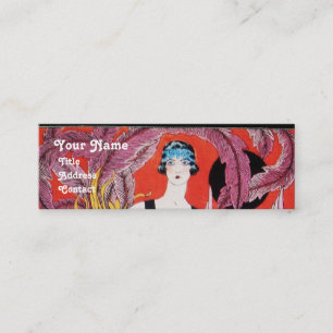 BEAUTY AND PHOENIX,FASHION DESIGNER MAKE UP ARTIST MINI BUSINESS CARD