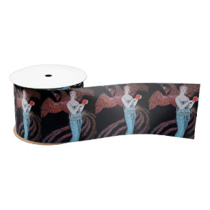 BEAUTY AND PHOENIX,FASHION DESIGNER MAKE UP ARTIST SATIN RIBBON