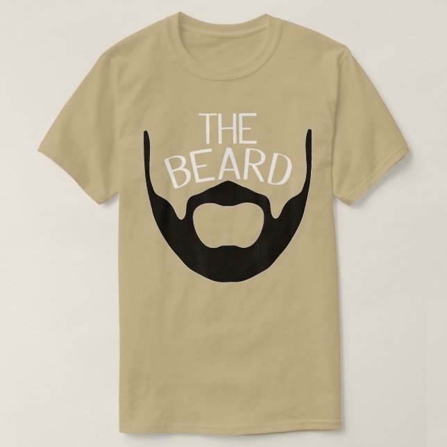 Beauty And The Beard, Matching Couples  T-Shirt (Design Front)