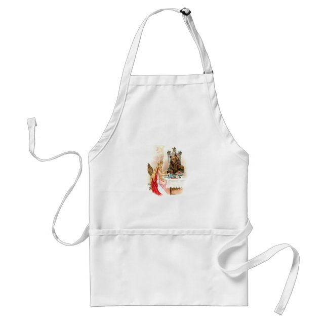 Beauty and the Beast Adult Apron (Front)