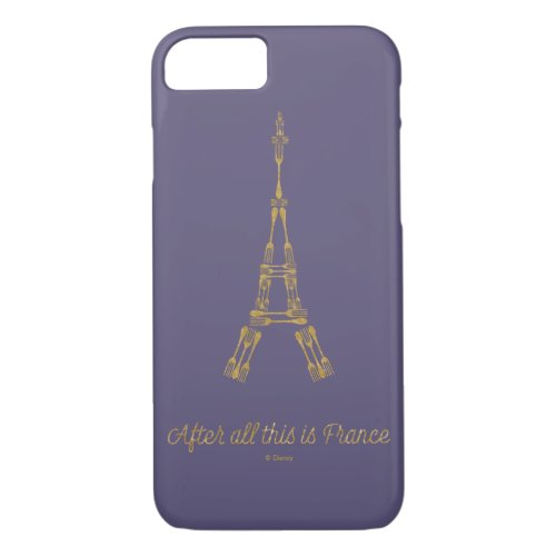 Beauty and the Beast  After All This Is France iPhone 87 Case