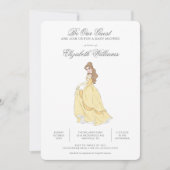 Beauty and the Beast | Be Our Guest Baby Shower Invitation (Front)