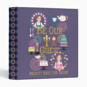Beauty And The Beast Be Our Guest Binder