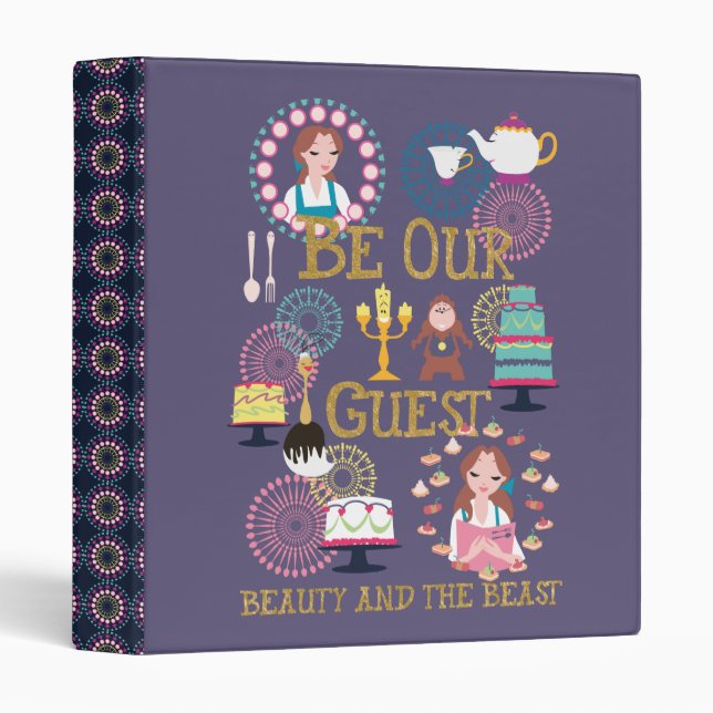 Beauty And The Beast | Be Our Guest Binder (Front/Spine)