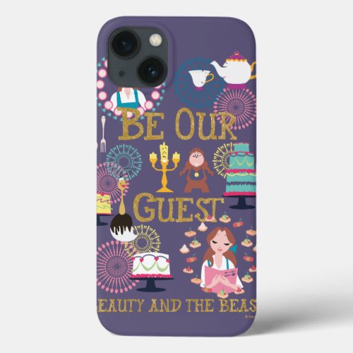 Beauty And The Beast  Be Our Guest iPhone 13 Case