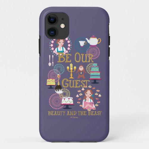 Beauty And The Beast  Be Our Guest iPhone 11 Case