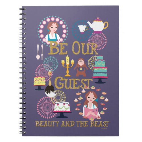 Beauty And The Beast  Be Our Guest Notebook