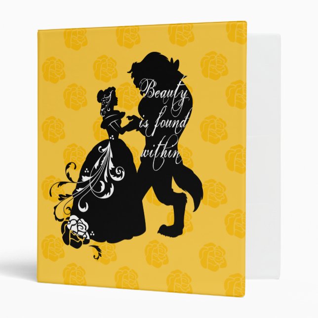 Beauty And The Beast | Beauty is Found Within Binder (Front/Inside)