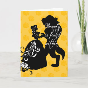 Beauty And The Beast Beauty is Found Within Card
