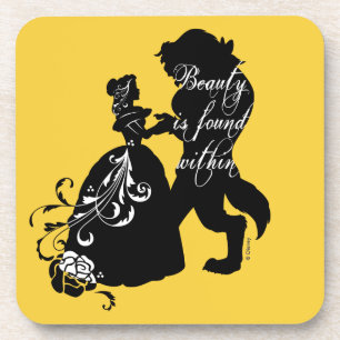 Beauty And The Beast Beauty is Found Within Coaster