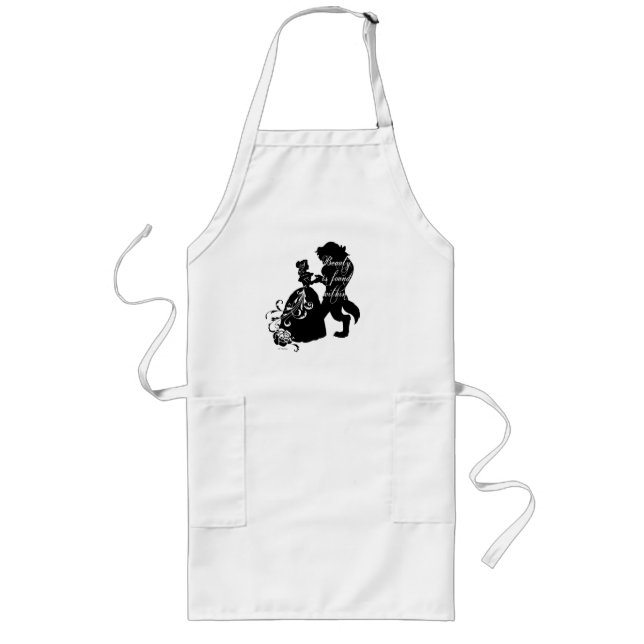 Beauty And The Beast | Beauty is Found Within Long Apron (Front)