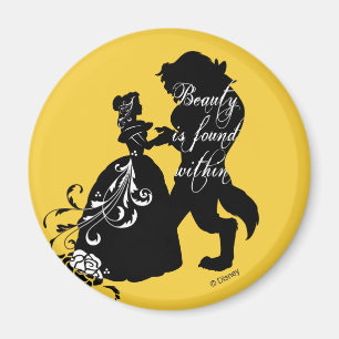 Beauty And The Beast Beauty is Found Within Magnet
