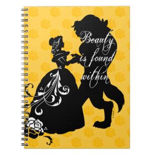 Beauty And The Beast Beauty is Found Within Notebook