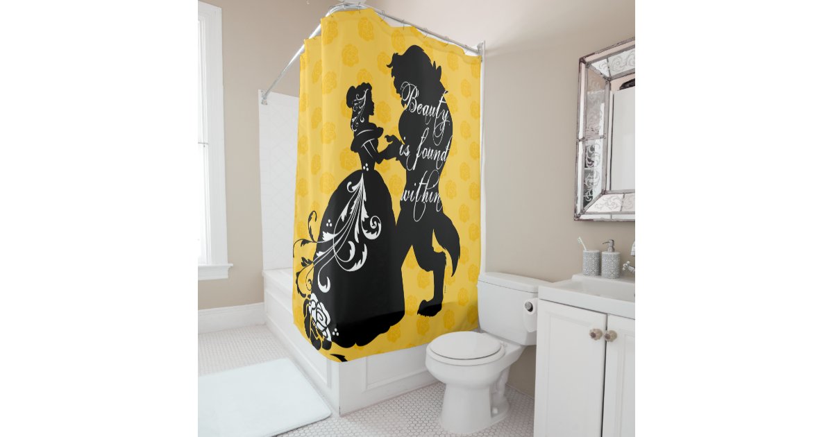 Beauty And The Beast Is Found Within Shower Curtain Beauty And The Beast Is Found Within Shower Curtain Zazzle Com