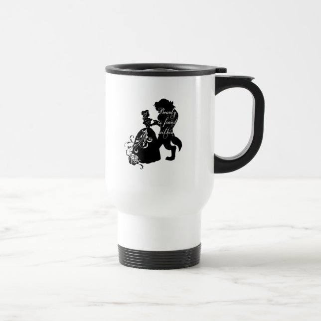 Beauty And The Beast | Beauty is Found Within Travel Mug (Right)