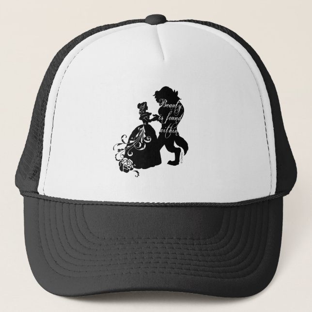 Beauty And The Beast | Beauty is Found Within Trucker Hat (Front)