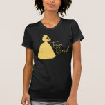 Beauty and the Beast - Belle |Team Bride Script  T-Shirt<br><div class="desc">Going to Disney with your Bridal Party? This Belle Bride shirt is the perfect way to celebrate your upcoming wedding!</div>