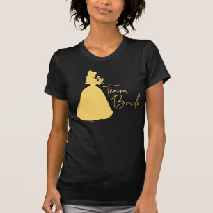 Beauty and the Beast - Belle  Team Bride Script  T-Shirt