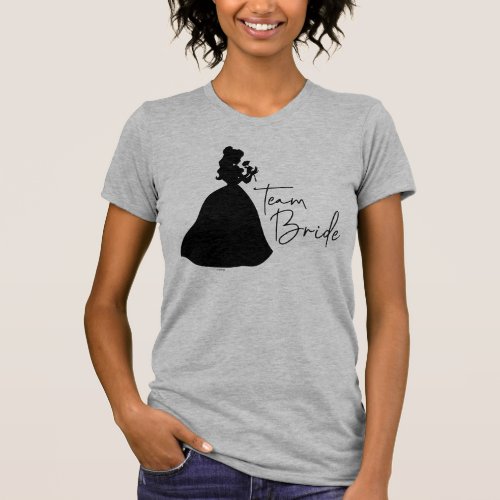 Beauty and the Beast _ Belle Team Bride Script  T T_Shirt