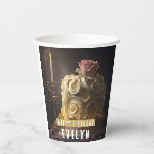 Beauty and the Beast  Cake _ Birthday  Paper Cups