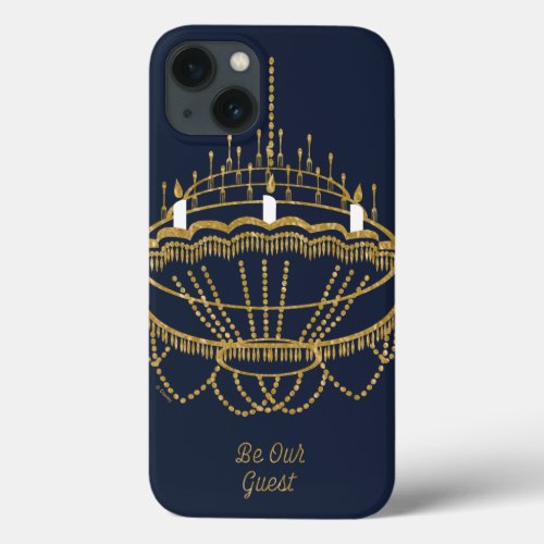 Beauty and the Beast  Chandelier _ Be Our Guest iPhone 13 Case