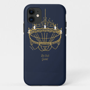 Beauty and the Beast Chandelier - Be Our Guest iPhone 11 Case