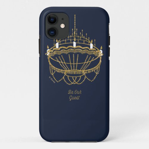 Beauty and the Beast  Chandelier _ Be Our Guest iPhone 11 Case