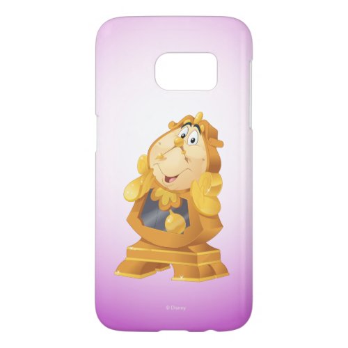 Beauty And The Beast  Cogsworth Samsung Galaxy S7 Case