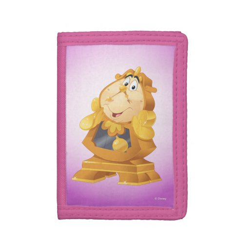Beauty And The Beast  Cogsworth Tri_fold Wallet