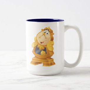 Beauty And The Beast Cogsworth Two-Tone Coffee Mug