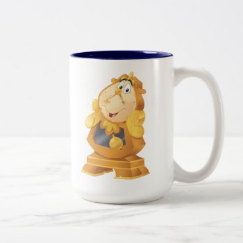 Beauty And The Beast | Cogsworth Two-tone Coffee Mug by DisneyPrincess at Zazzle