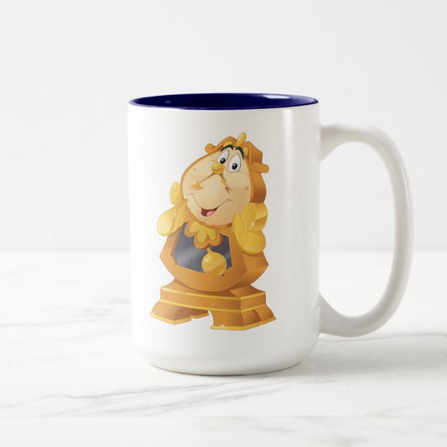 Beauty And The Beast | Cogsworth Two-Tone Coffee Mug (Right)