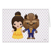 Beauty and the Beast Emoji (Front Horizontal)