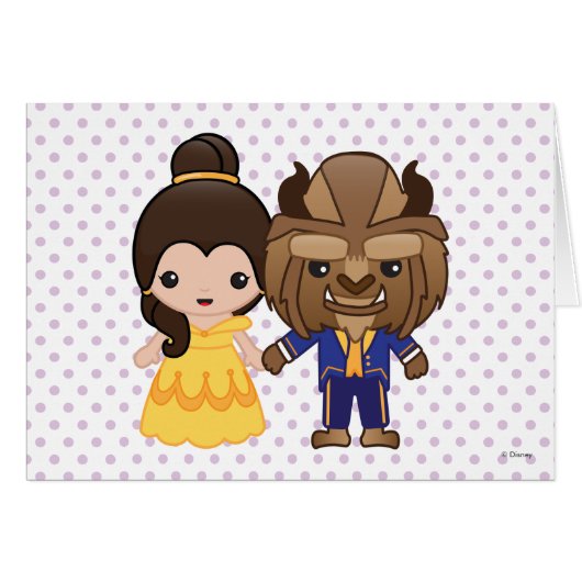 Beauty and the Beast Emoji (Front Horizontal)