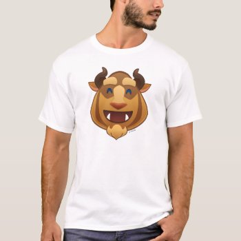 Beauty And The Beast Emoji | Beast T-shirt by DisneyPrincess at Zazzle