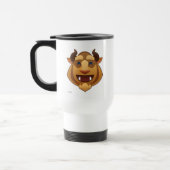Beauty and the Beast Emoji | Beast Travel Mug (Left)